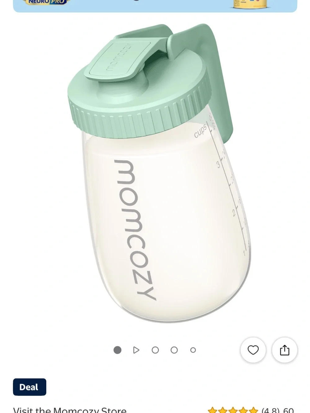 Momcozy handheld dispensing